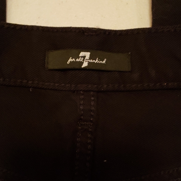 Seven for all mankind 7 black Jeans sz 31 - Picture 6 of 15